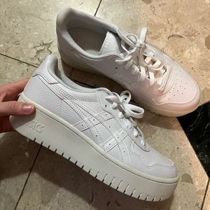 ASICS japan s platform sneakers WHITE 8.5